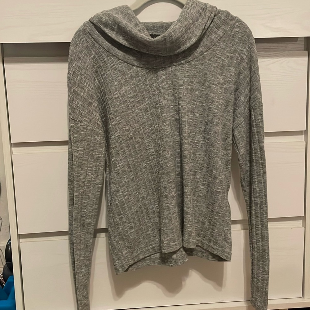BP grey turtleneck top